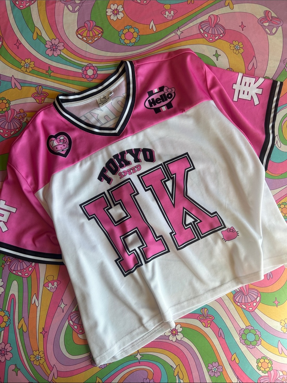 hello kitty jersey 💕🏎️